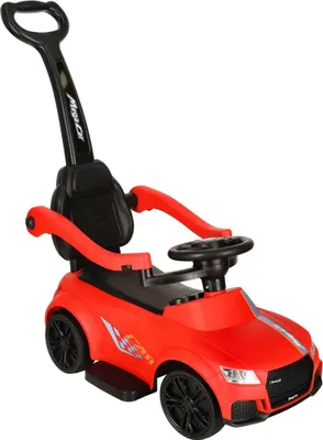 Image de Voiture à pousser Rider 3en1 avec lumières sonores rouge