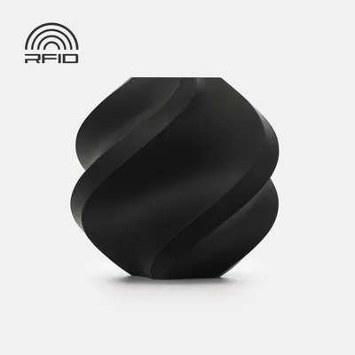 Produktbild von Bambu Lab PLA Tough+ Mit Spule Schwarz (12104)