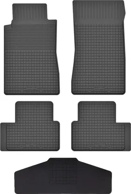 Produktbild von Gummi Fußmatten Set Für: Infiniti  Q30 (2015-2019) Gummimatten Schwarz