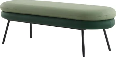 Produktbild von Stilvolle Sitzbank mit zweifarbiger Polsterung und elegantem Design