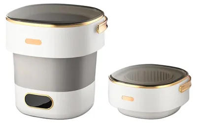 Obrázek produktu pro Pračka, přenosný design, efektivní čištění, šedá barva