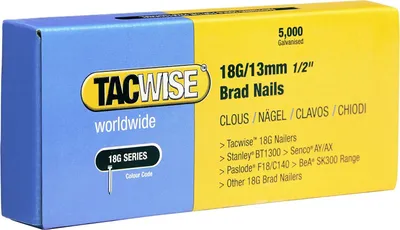 Produktbild von TACWISE Stiftnägel 18G/13mm verzinkt 5.000 Stück