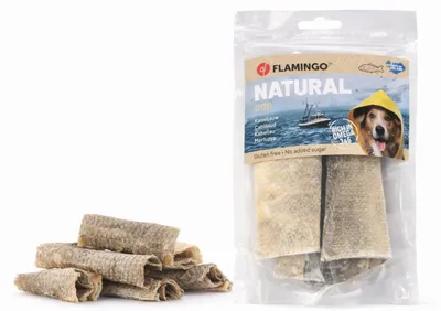 Obrázok produktu pre Flamingo psie pamlsky Nature treska dlhá, obsah: 50 g