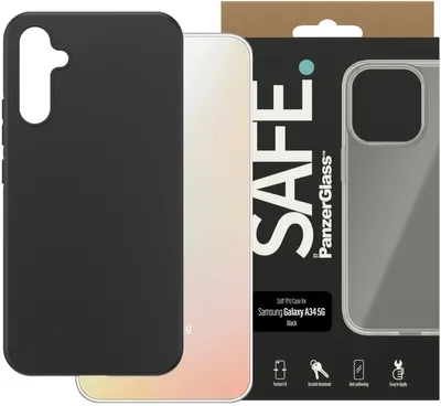 Produktbild von SAFE. by PanzerGlass Tasche für Samsung Galaxy A34 5G, Schwarz