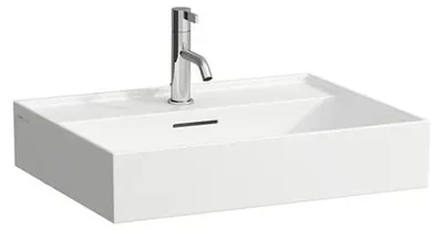 Productafbeelding van LAUFEN Kartell wastafel met opzetstuk, 60 x 46 cm, met 1 aansluiting voor een kraan