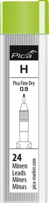 Image de Pica Marker Fine Dry Jeu de mines graphite H (24 pces) Pica