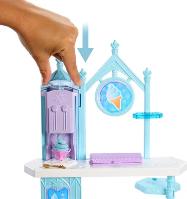 Produktbild von Disney Die Eiskönigin Spielzeug Elsas und Olafs Eiscreme-Stand Spielset