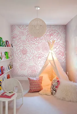 Produktbild von Coloray Fototapete 360x250 cm Latextapete Magicstick - Linie Blumen