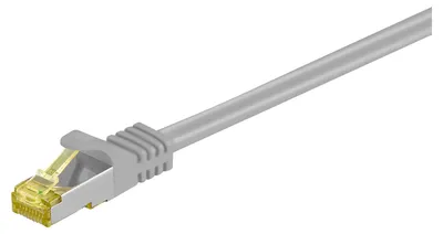 Image de Goobay 91585 câble réseau Gris 1 m Cat7 S/FTP (S-STP)