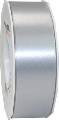 Produktbild von präsent 187 40 99 - 631 Ringelband, Breite 40 mm, silber (91 m)
