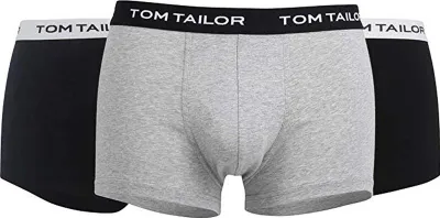 Produktbild von Tom Tailor 70162 Hipster 9er Pack anthra-melange-black M