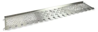 Produktbild von Edelstahl Multistation | Warmhalterost für Burnhard Fat Fred | mit Drumstick Halterung | 3mm stark