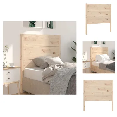 Produktbild von vidaXL Kopfteil 96x4x100 cm Massivholz Kiefer -  Kopf- & Fußenden