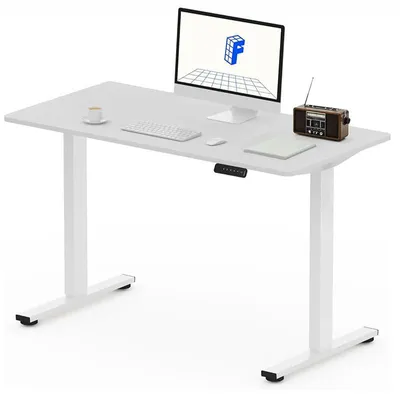 Immagine prodotto di Tavolo regolabile in altezza EG1W-4024-EUAM02, 100 x 60 cm, bianco