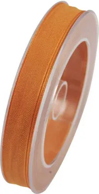 Produktbild von Webband, Schleifenband 15mm orange 20m Rolle (1m=0,35EUR) Goldina