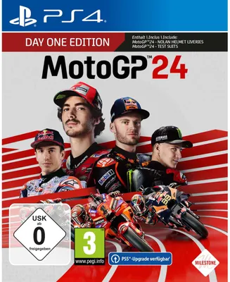 Produktbild von PLAION MotoGP 24, PlayStation 4, E (Jeder), Code in einer Box