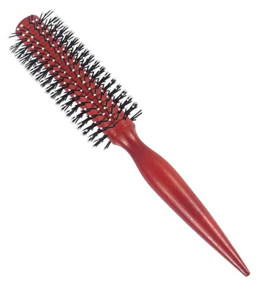 Produktbild von Holz-Rundbürste zum Haarstyling mit Massage-Noppen