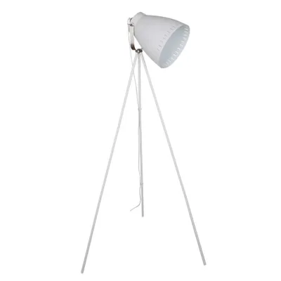 Zdjęcie produktu dla Lampa stojąca podłogowa Italux Franklin industrialna biała ML-HN3068-WH+S.NICK
