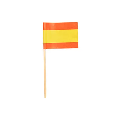 Produktbild von Papstar Partypicker, Flaggen 8 cm "Spanien", 10 x 500 Stück