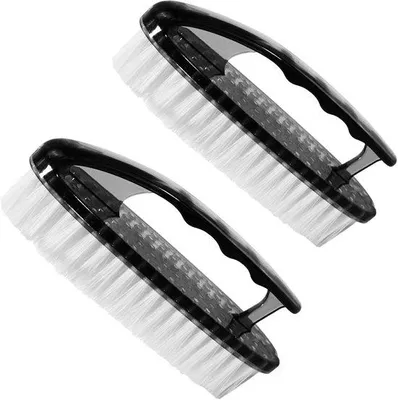 Produktbild von Famanu Set von 2 Schrubbbürsten für Tiefenreinigung - langlebige Reinigungsbürsten für Küche und mehr