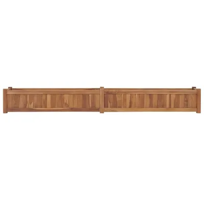 Immagine prodotto di vidaXL Aiuola rialzata 200x30x25 cm in legno massello di teak