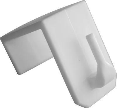 Produktbild von 20x Fensterhaken Dekohaken Weiß für Ihre Fensterdekoration / zum Anbringen Ihrer Scheibengardinenstangen (für Fensterdicke 15-20mm)