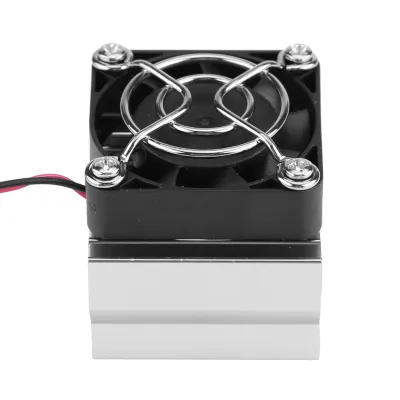 Zdjęcie produktu dla Radiator silnika, radiator silnika RC, radiator RC, radiator RC z wentylatorem chłodzącym, radiator silnika 540, radiator silnika z wentylatorem chłodzącym, akcesoria RC