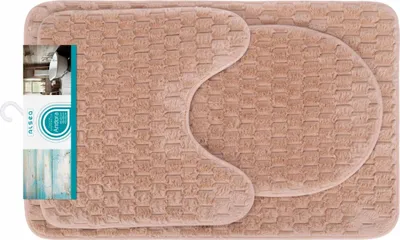 Immagine prodotto di Tappetino da bagno 3 pezzi Andora Beige