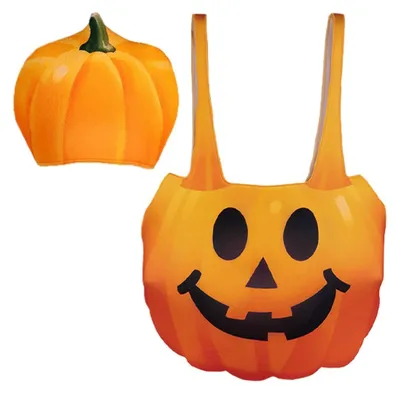 Imagen del producto de Disfraces de Halloween con diseño de calabaza – Incluye gorro