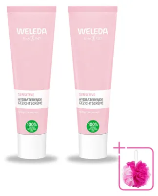 Imagen del producto de 2 x Crema hidratante Weleda para pieles sensibles, 30 ml - Pack ahorro - 2 unidades