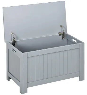 Productafbeelding van Opbergkist - Opbergdoos - Toybox - Opbergbox - Houten Kist - 81 Liter Inhoud