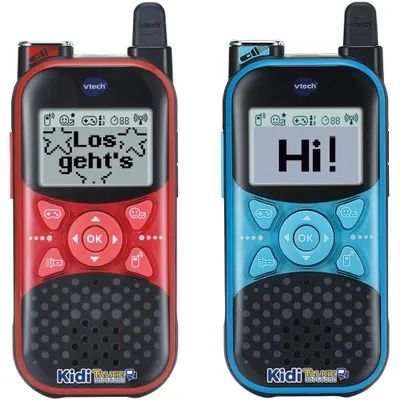 Produktbild von KidiTalkie Explorer (blau/rot, 2 Stück)