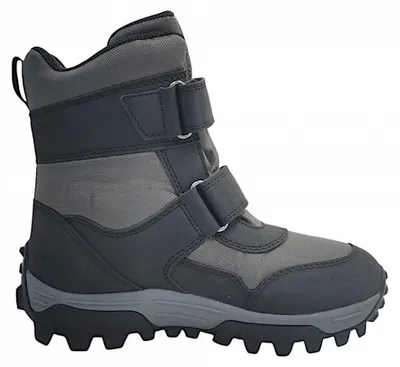 Imagen del producto de Botas de invierno para niños Geox Himalaya, color gris, ideales para uso diario