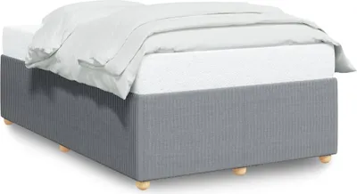 Immagine prodotto di vidaXL Struttura letto senza materasso grigio chiaro 120x200 cm tessuto