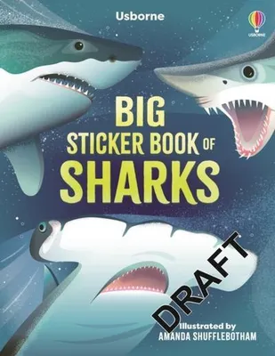 Imagen del producto de Big Sticker Book of Sharks