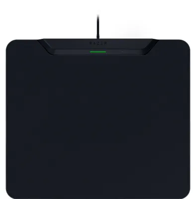 Produktbild von Razer HyperFlux V2, Schwarz, Einfarbig, Gummi, Anti-Rutsch-Basis, Gaming-Mauspad