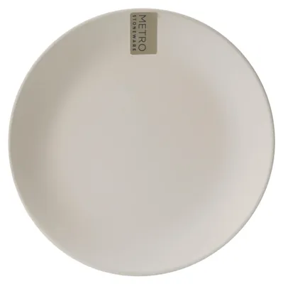 Image de Assiette à dessert Metro ø 20cm, crème