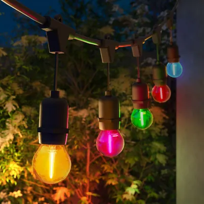 Produktbild von Ledvion LED Lichterkette Außen 5M IP65 5W 220-240V Inkl. 5 LEDs