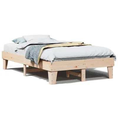 Produktbild von Massivholzbett ohne Matratze 135x190 cm Kiefernholz