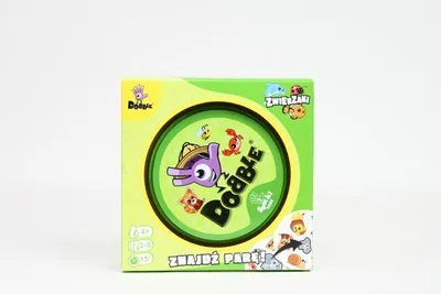 Image de Jeu REBEL PL Dobble Animals Eco 11429 - Jeu de cartes écologique