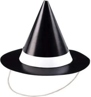Produktbild von PartyHut Pappe Hexe 8St.