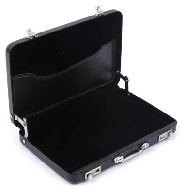Produktbild von Aufbewahrungsbox, wasserdichtes Aluminium, kompakter Organizer, schwarz