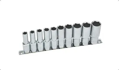 Produktbild von SELTA Steckschlüsselsatz SE-4510D Chrom-Vanadium-Stahl Blisterpack