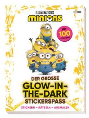 Immagine prodotto di Minions: Der große Glow-in-the-Dark Stickerspaß