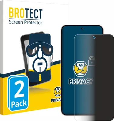 Produktbild von 2x BROTECT Sichtschutzfolie für Oppo Reno 14 F Anti-Spy Privacy Sichtschutz Blickschutz Folie Blaulicht-Schutz