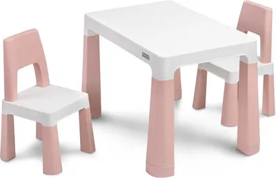 Kindertisch Monti, Marke Toyz, Farbe rosa, für Kinder, zum Spielen