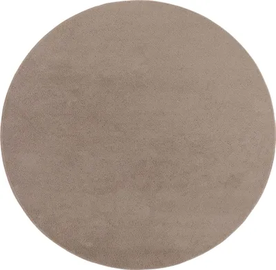 Produktbild von Waschbarer Teppich Wohnzimmer Kurzflor Einfarbiger Moderner Stil Weich Taupe Grösse 200x280 cm