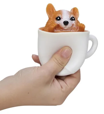 Obrázek produktu pro Schylling Pup in a Cup, Stresový míček, 3 roky, Smíšené barvy, 1 ks