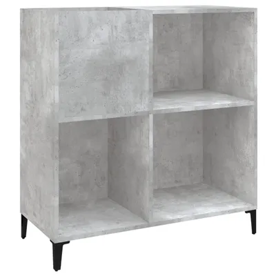 Produktbild von vidaXL Plattenschrank Betongrau 84,5x38x89 cm Holzwerkstoff
