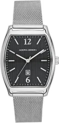 Produktbild von ADORA AD8570 1-204745-001 Herren Uhr Edelstahl Milanaise Armband